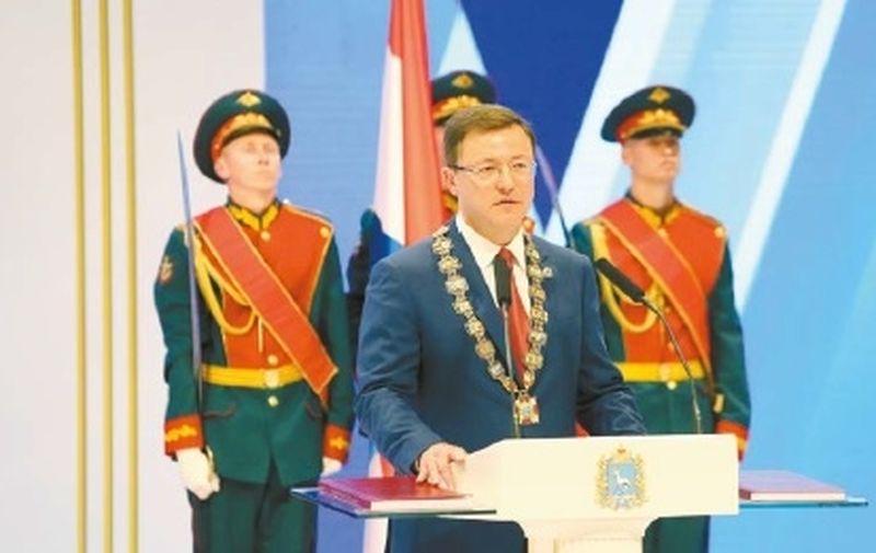 Подробнее о статье Дмитрий Азаров вступил в должность губернатора Самарской области