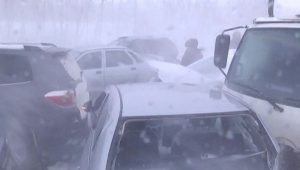 Подробнее о статье Под Тольятти произошла авария с участие 24 автомобилей