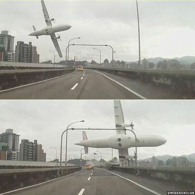 You are currently viewing В Тайване рухнул самолет